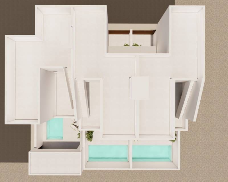 3 soveværelse Rækkehus til salg i San Javier med swimmingpool - € 287.900 (Ref: 8891660)