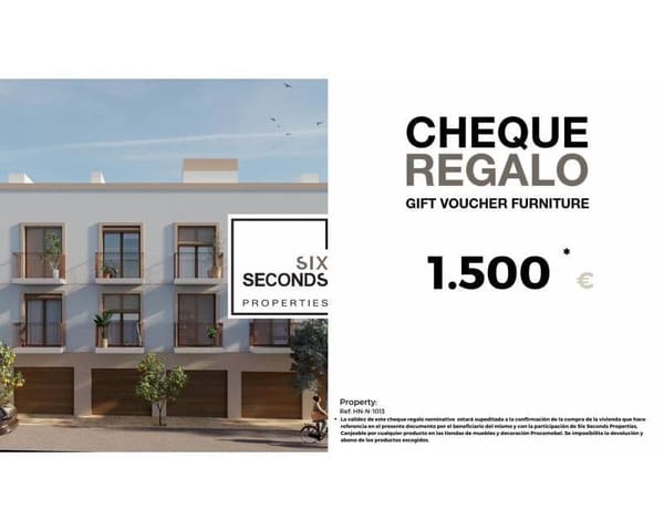 3 chambre Appartement à vendre à Hondón de las Nieves avec garage - 250 000 € (Ref: 8894194)