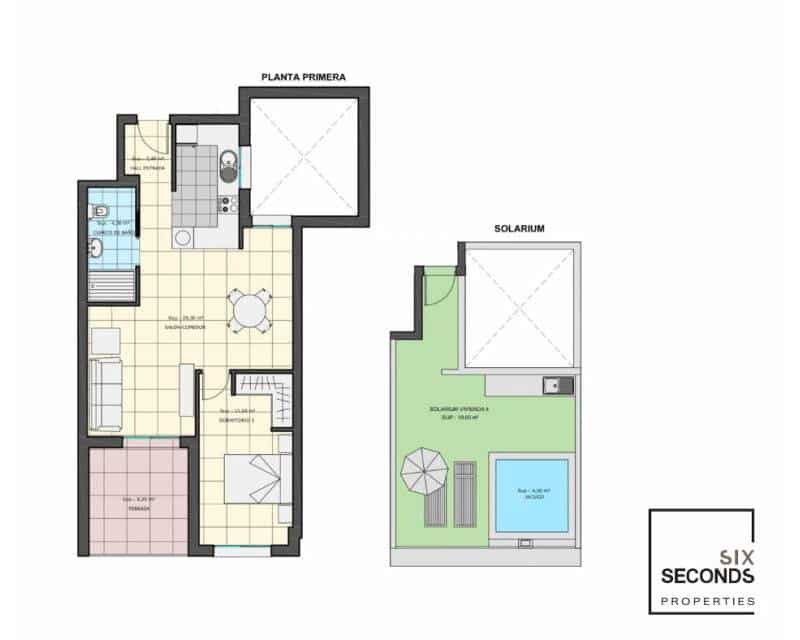 1 chambre Appartement à vendre à Pilar de la Horadada avec garage - 185 000 € (Ref: 8897308)