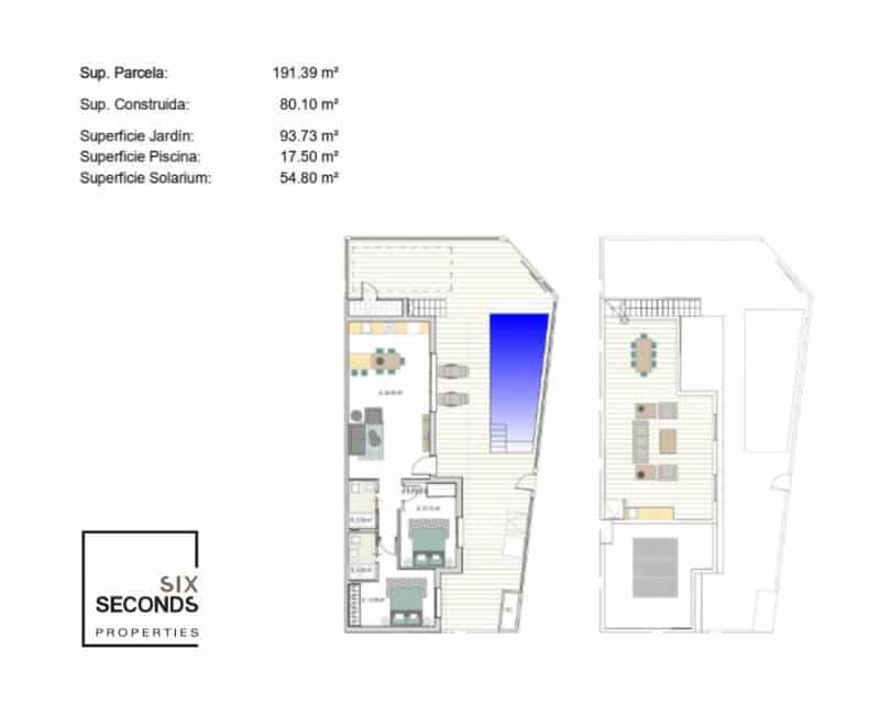 2 soverom Kjedet enebolig til salgs i Banos y Mendigo med svømmebasseng - € 314 900 (Ref: 8901264)