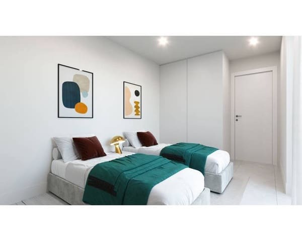 3 slaapkamer Halfvrijstaande villa te koop in Las Lomas de Rame - Bahía Bella, Los Alcázares met zwembad garage - € 392.000 (Ref: 8904108)