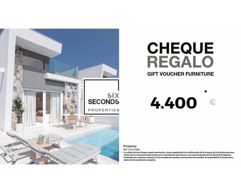 3 sovrum Semi-fristående Villa till salu i Los Alcazares med pool garage - 392 000 € (Ref: 8904108)