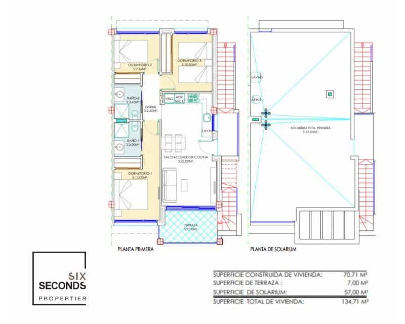 Casa de 3 habitaciones en Torrevieja en venta con piscina - 325.000 € (Ref: 8904640)