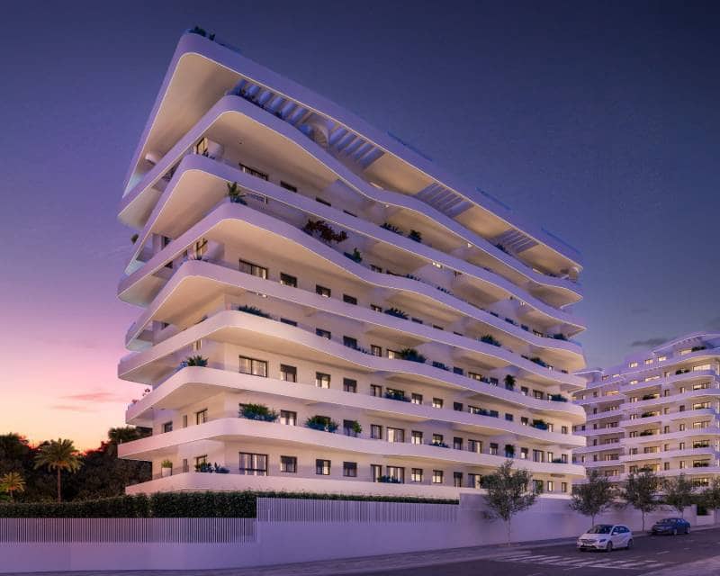 2 soveværelse Lejlighed til salg i La Villajoyosa / Vila Joiosa med swimmingpool - € 376.000 (Ref: 8905863)