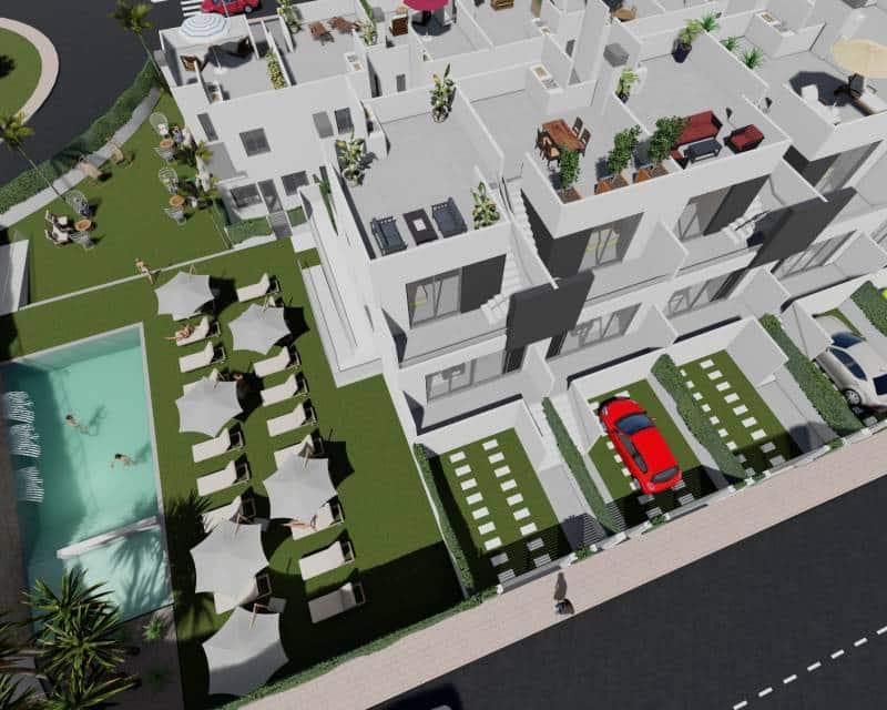 2 Zimmer Reihenhaus zu verkaufen in Cox mit Pool Garage - 219.000 € (Ref: 8913542)