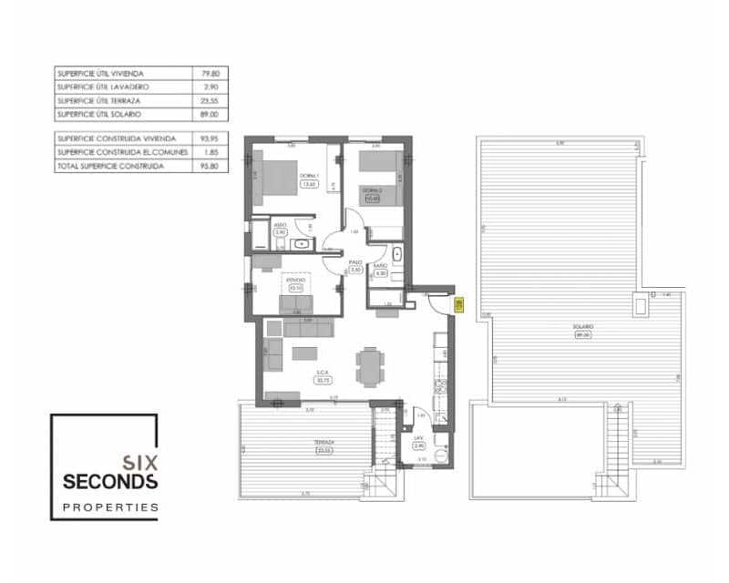 3 soveværelse Byhus til salg i Algorfa med swimmingpool - € 355.000 (Ref: 8932824)