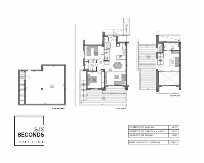 3 soveværelse Rækkehus til salg i Algorfa med swimmingpool garage - € 495.000 (Ref: 8933283)