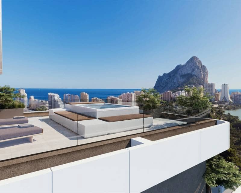 2 soverom Leilighet til salgs i Calpe / Calp med svømmebasseng garasje - € 605 000 (Ref: 8942158)