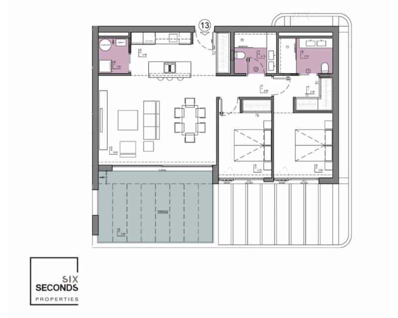 2 bedroom Apartment for sale in Calpe / Calp with pool garage - € 699,000 (Ref: 8942158)