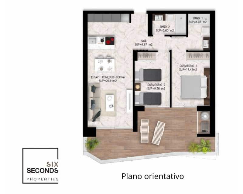 2 camera da letto Appartamento in vendita in San Miguel de Salinas con piscina garage - 219.000 € (Rif: 8942251)