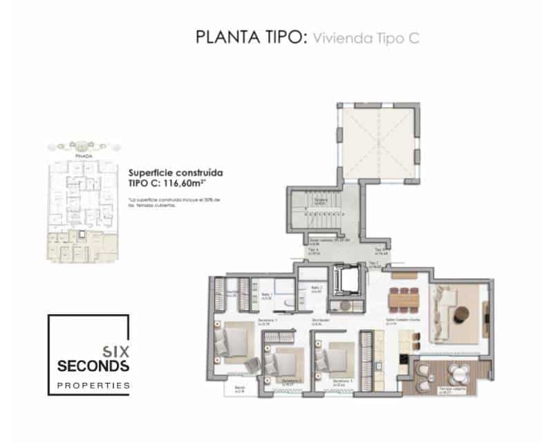 3 chambre Appartement à vendre à Guardamar del Segura avec piscine - 350 000 € (Ref: 8969309)