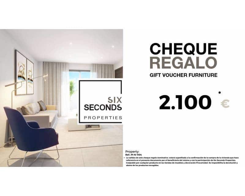 1 quarto Casa em Banda para venda em San Pedro del Pinatar com piscina - 179 900 € (Ref: 8977191)