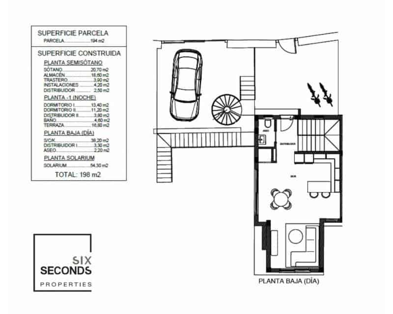 3 slaapkamer Halfvrijstaande villa te koop in Algorfa met zwembad - € 465.000 (Ref: 8992566)
