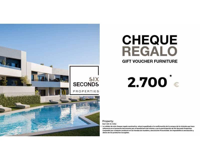 2 bedroom Townhouse for sale in San Miguel de Salinas with pool - € 199,900 (Ref: 8993089)