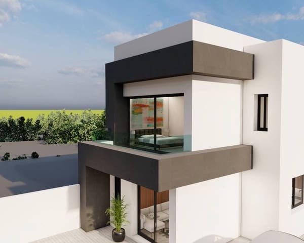 Pareado de 3 habitaciones en Heredades, Almoradí en venta con piscina - 359.900 € (Ref: 8993091)