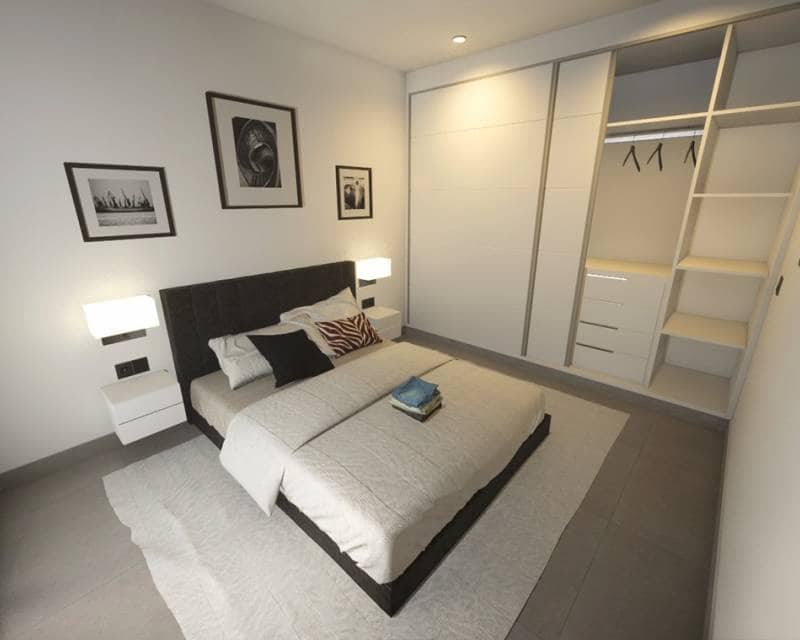 3 soveværelse Semi-Rækkehus til salg i Los Alcazares med swimmingpool garage - € 349.900 (Ref: 8993092)