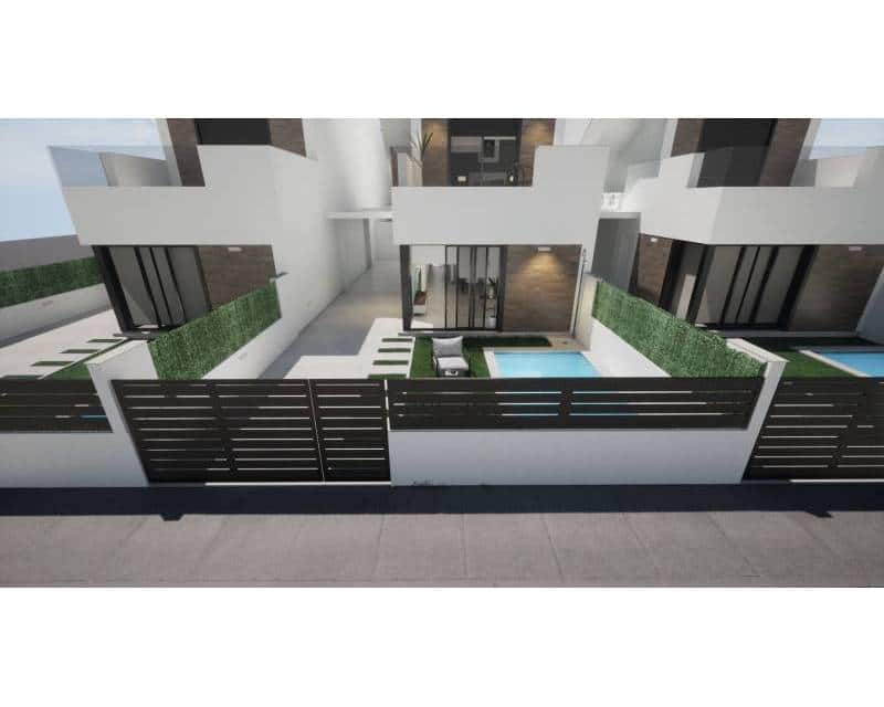3 soveværelse Semi-Rækkehus til salg i Los Alcazares med swimmingpool garage - € 349.900 (Ref: 8993092)