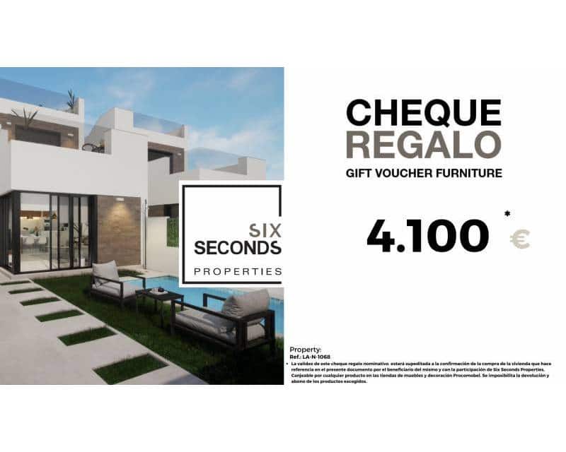 3 soveværelse Semi-Rækkehus til salg i Los Alcazares med swimmingpool garage - € 349.900 (Ref: 8993092)