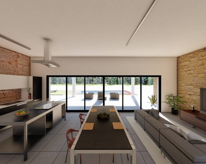 3 bedroom Villa for sale in Pinoso with pool - € 365,000 (Ref: 8997555)