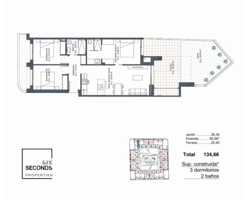 3 bedroom Townhouse for sale in Ciudad Quesada with pool - € 334,000 (Ref: 8998068)