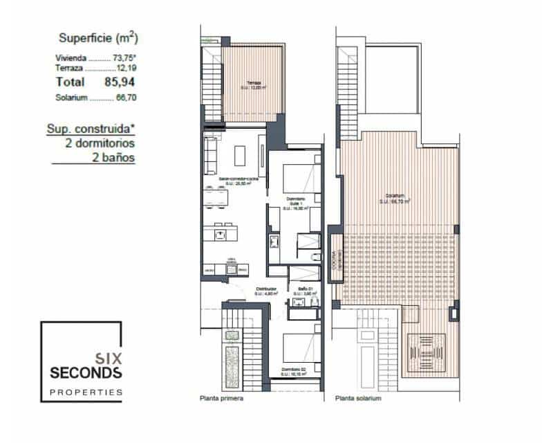 2 quarto Casa em Banda para venda em Ciudad Quesada com piscina - 309 000 € (Ref: 8998070)
