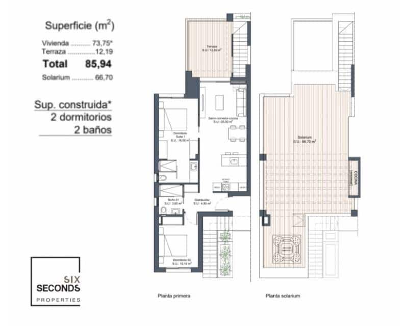 2 sovrum Hus till salu i Ciudad Quesada med pool - 324 000 € (Ref: 8998070)