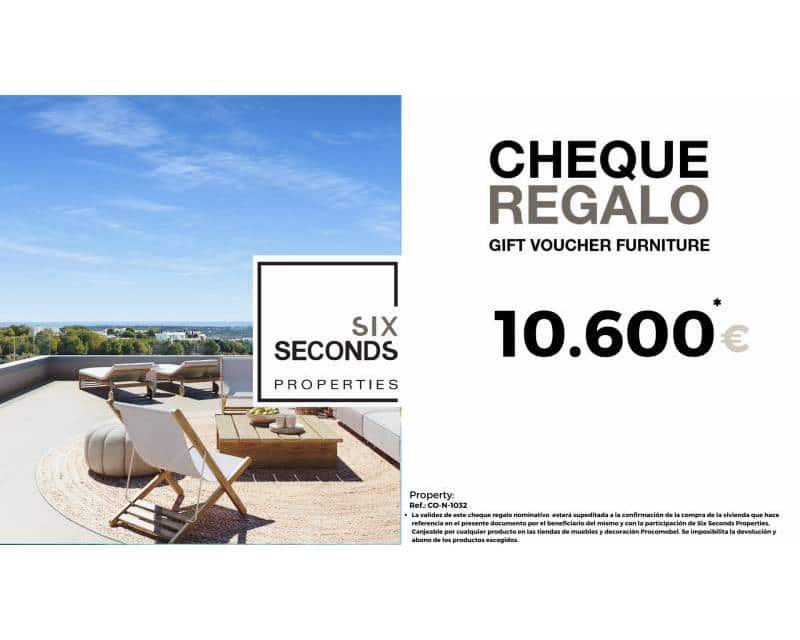 3 sypialnia Penthouse na sprzedaż w Las Colinas Golf z basenem garażem - 890 000 € (Ref: 9002237)