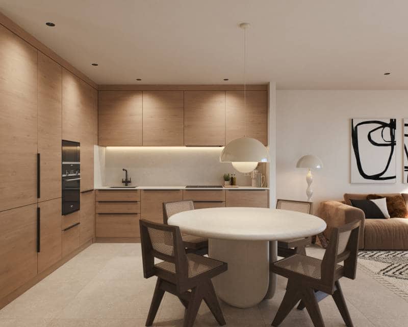 2 chambre Appartement à vendre à Las Colinas Golf avec piscine garage - 390 000 € (Ref: 9002239)