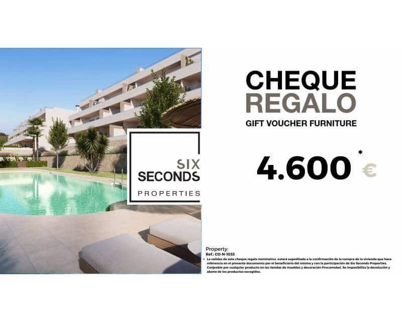 2 chambre Appartement à vendre à Las Colinas Golf avec piscine garage - 390 000 € (Ref: 9002239)