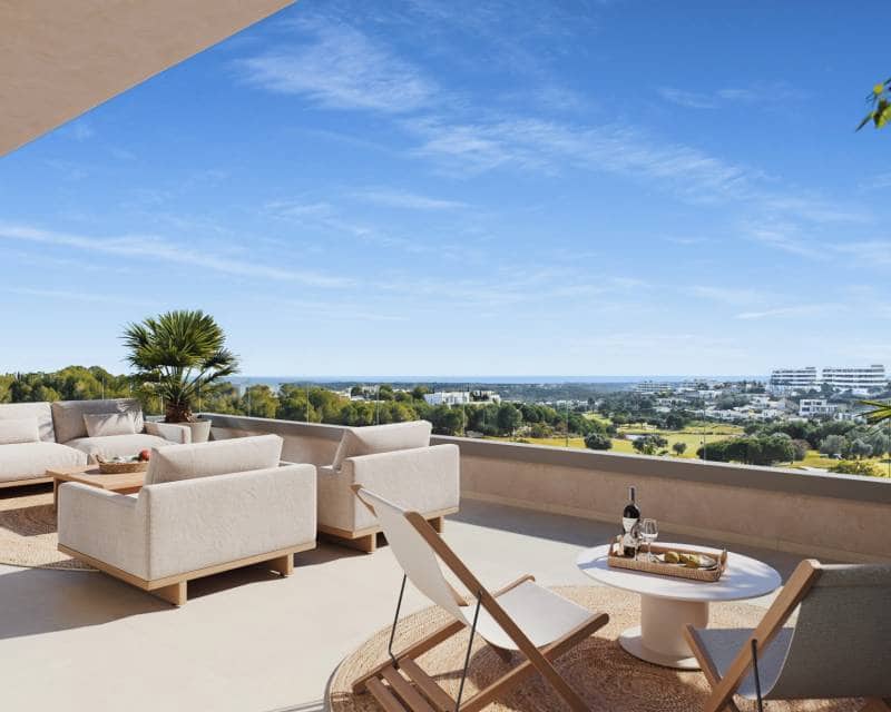3 chambre Appartement à vendre à Las Colinas Golf avec piscine garage - 560 000 € (Ref: 9002240)