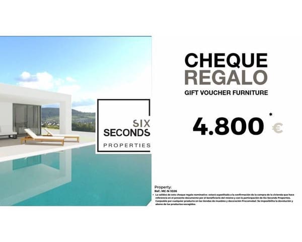 3 makuuhuone Huvila myytävänä paikassa Monforte del Cid mukana uima-altaan - 455 900 € (Ref: 9006283)