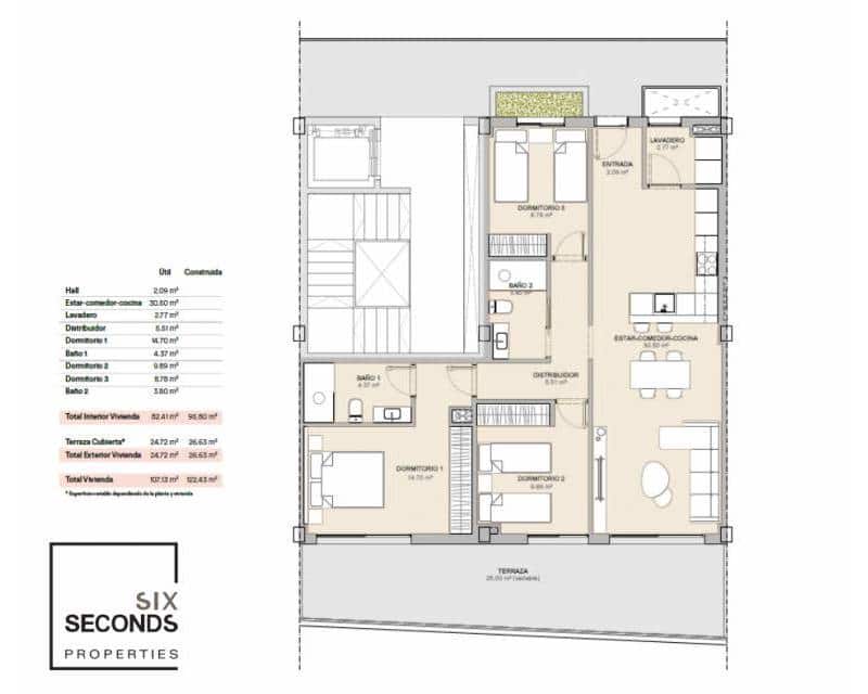 3 Zimmer Apartment zu verkaufen in La Nucia mit Pool Garage - 415.800 € (Ref: 9006285)