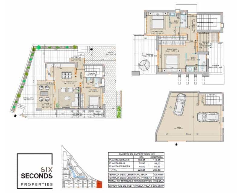 3 slaapkamer Villa te koop in San Juan de los Terreros met zwembad garage - € 479.000 (Ref: 9013516)