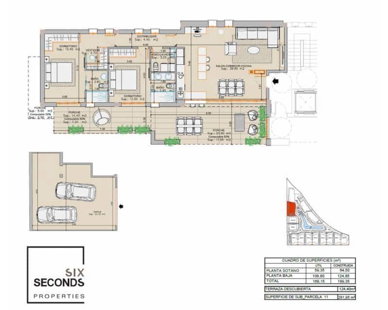 2 soverom Hus til salgs i San Juan de los Terreros med svømmebasseng garasje - € 346 000 (Ref: 9015560)