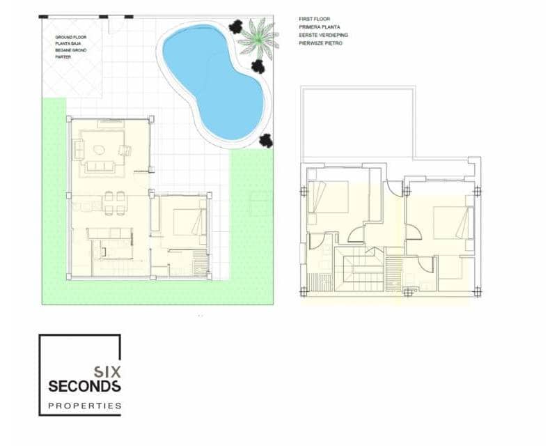 3 slaapkamer Villa te koop in Roldan met zwembad - € 395.950 (Ref: 9018474)