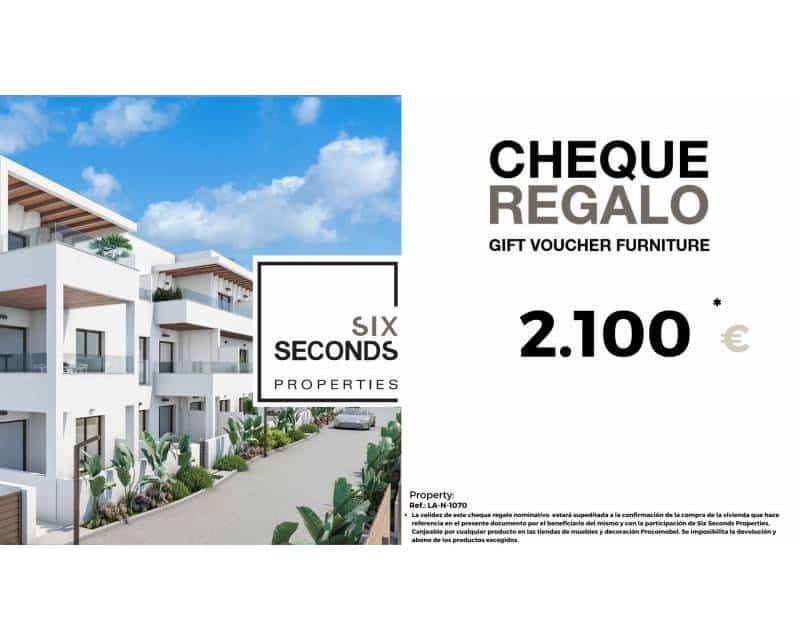 2 Zimmer Apartment zu verkaufen in Los Alcazares mit Pool Garage - 299.000 € (Ref: 9021901)