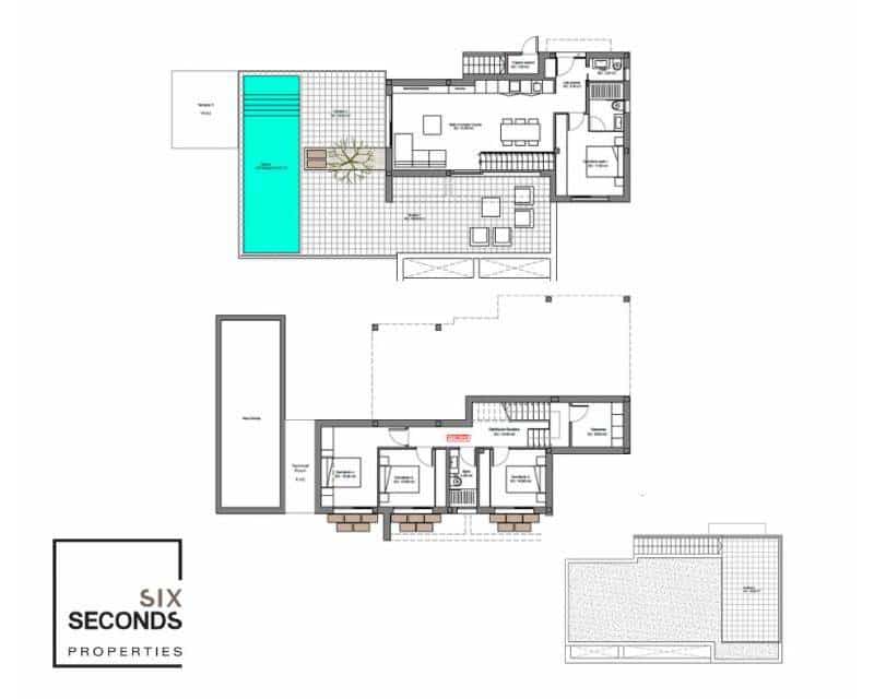 4 slaapkamer Villa te koop in Las Colinas Golf met zwembad garage - € 900.000 (Ref: 9030501)