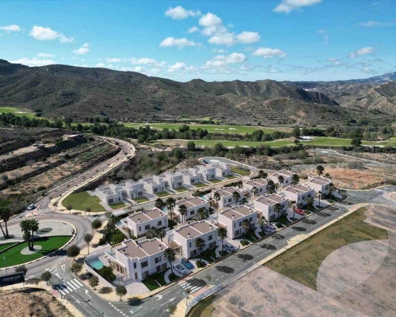 3 soveværelse Semi-Rækkehus til salg i Monforte del Cid med swimmingpool - € 489.000 (Ref: 9049756)