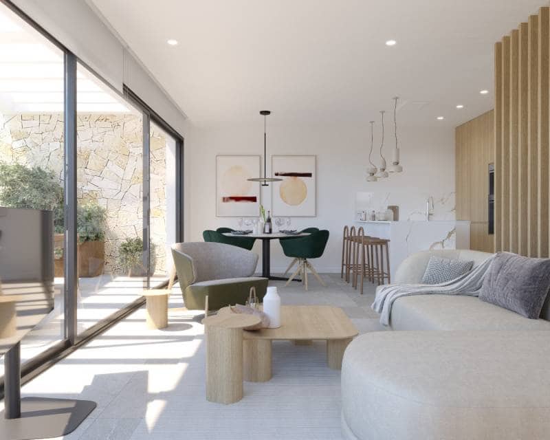 3 soveværelse Semi-Rækkehus til salg i Monforte del Cid med swimmingpool - € 489.000 (Ref: 9049756)