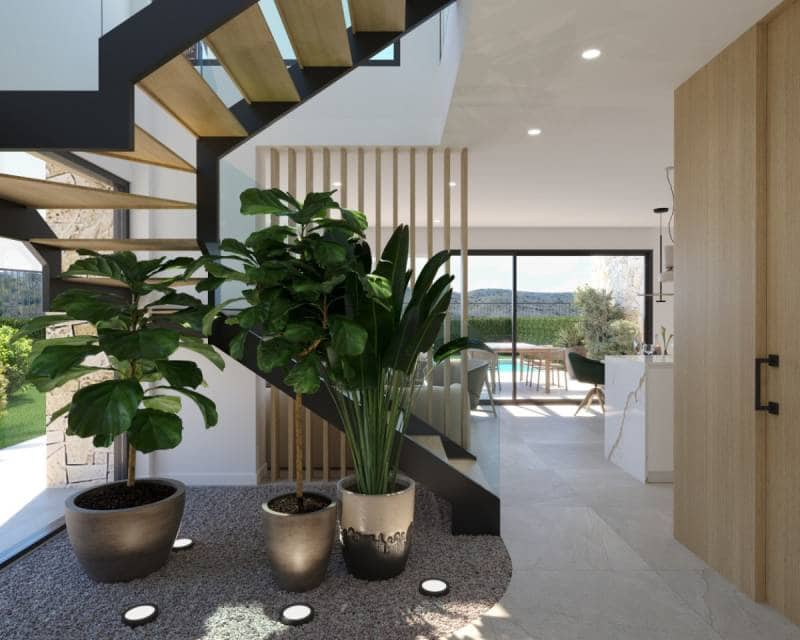 3 soveværelse Semi-Rækkehus til salg i Monforte del Cid med swimmingpool - € 489.000 (Ref: 9049756)