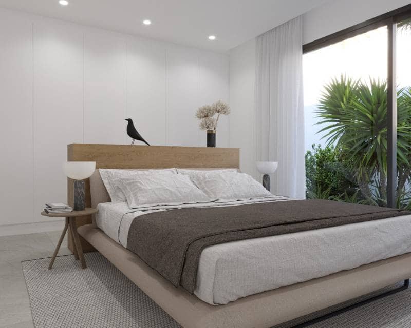 3 soveværelse Semi-Rækkehus til salg i Monforte del Cid med swimmingpool - € 489.000 (Ref: 9049756)