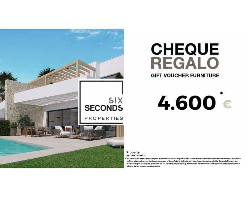 3 soveværelse Semi-Rækkehus til salg i Monforte del Cid med swimmingpool - € 489.000 (Ref: 9049756)