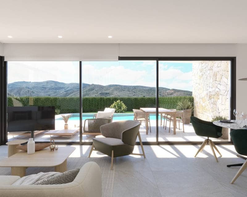 3 soverom Kjedet enebolig til salgs i Monforte del Cid med svømmebasseng - € 639 000 (Ref: 9049757)