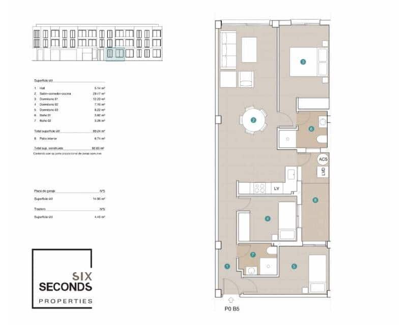 3 quarto Apartamento para venda em Jacarilla com piscina garagem - 158 500 € (Ref: 9049761)