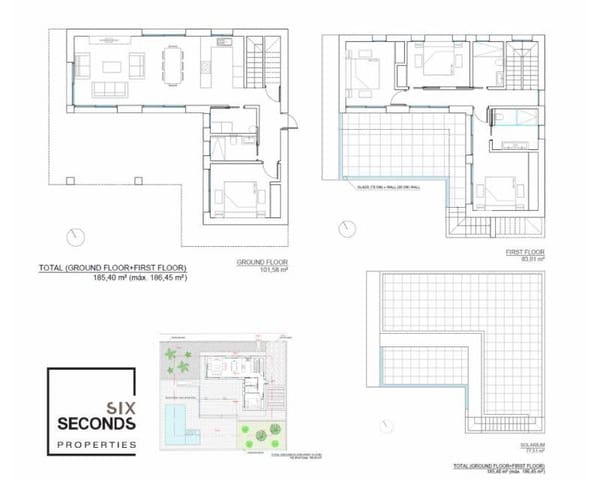 4 sypialnia Willa na sprzedaż w Lo Pepin, Rojales z basenem garażem - 767 000 € (Ref: 9051815)
