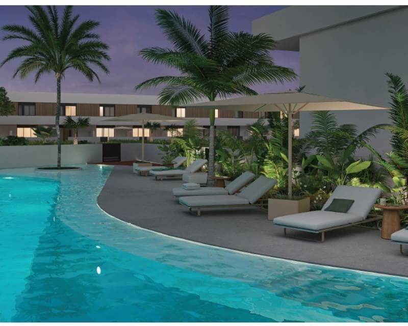 2 soveværelse Rækkehus til salg i Pilar de la Horadada med swimmingpool garage - € 298.900 (Ref: 9058152)