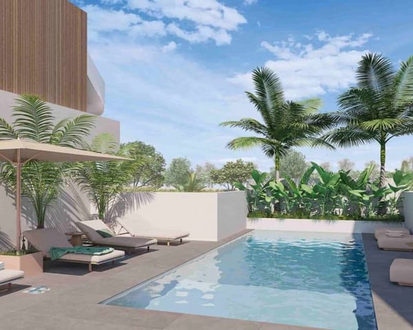 2 soveværelse Rækkehus til salg i Pilar de la Horadada ciudad, Pilar de la Horadada med swimmingpool garage - € 298.900 (Ref: 9058152)