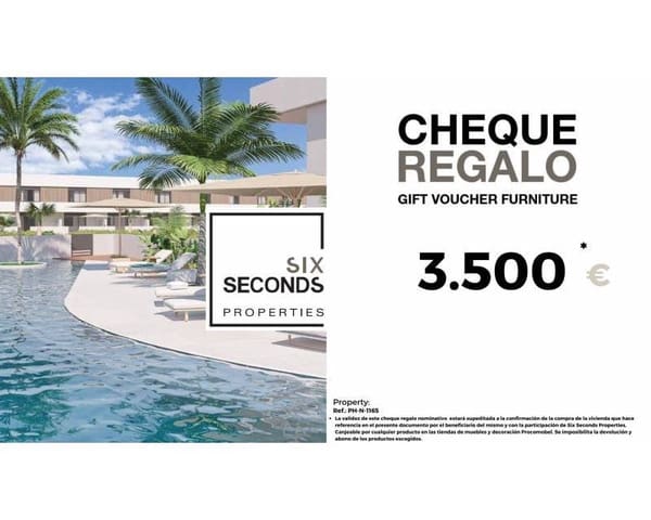 2 soveværelse Rækkehus til salg i Pilar de la Horadada ciudad, Pilar de la Horadada med swimmingpool garage - € 298.900 (Ref: 9058152)