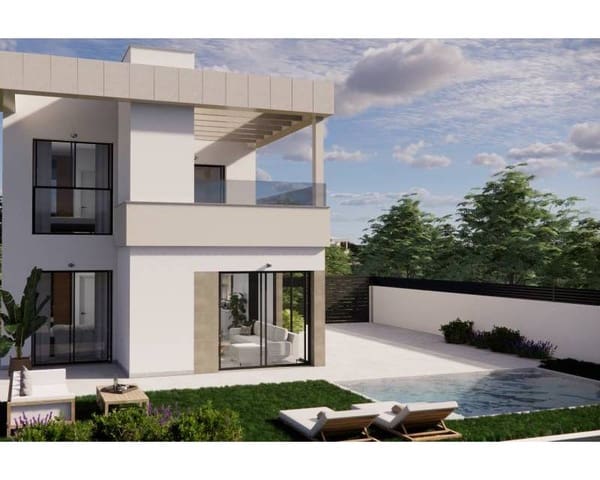 3 chambre Villa/Maison Semi-Mitoyenne à vendre à Vistabella, Orihuela avec piscine garage - 357 900 € (Ref: 9058390)