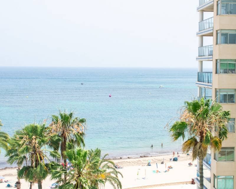 1 Zimmer Strandapartment zu verkaufen in Calpe / Calp mit Pool - 238.500 € (Ref: 9061599)